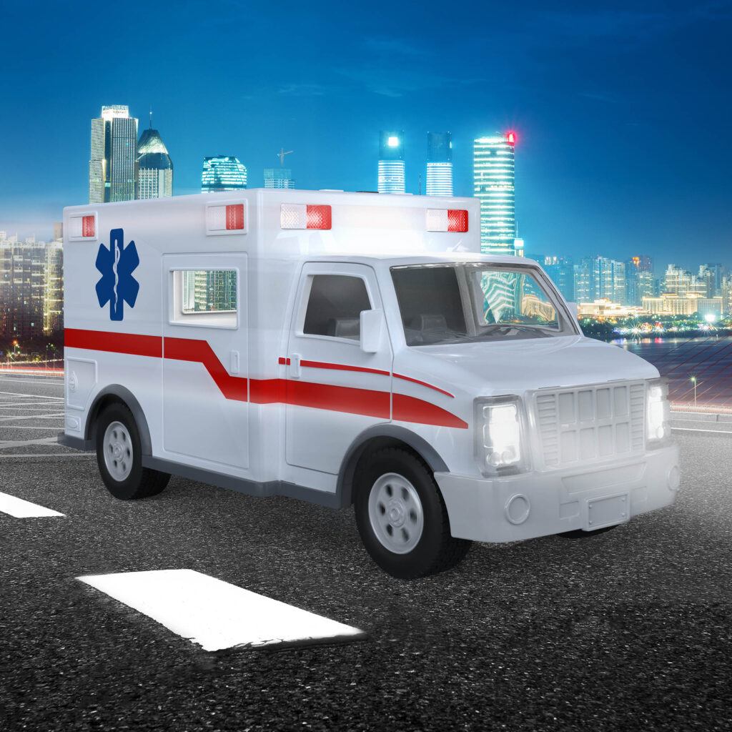 RC remote control ambulance truck