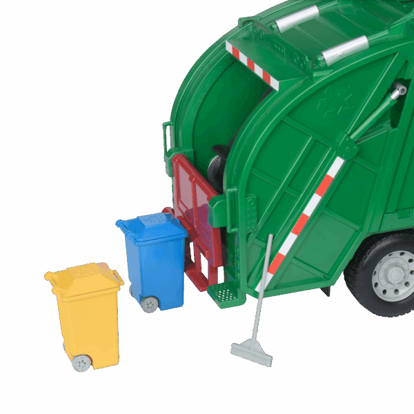 Green Recycling Truck, 21 inches - Image 2