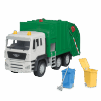 Green Recycling Truck, 21 inches - Image 5