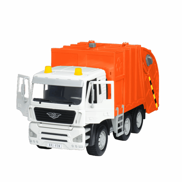 Orange Recycling Truck, 21 inches - Image 4