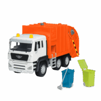 Orange Recycling Truck, 21 inches - Image 5