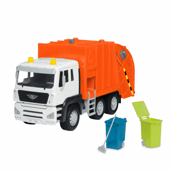 Orange Recycling Truck, 21 inches - Image 5