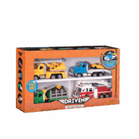 Pack of Four Trucks, 7 inches - Image 2