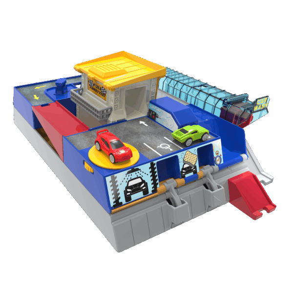 Pocket 2 in 1 Race Track (80pc) - Image 3