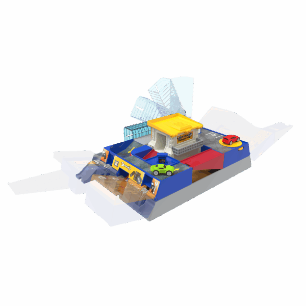 Pocket 2 in 1 Race Track (80pc) - Image 6