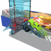 Pocket 2 in 1 Race Track (80pc) - Image 4
