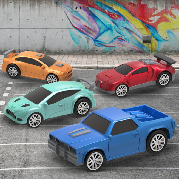 Turbocharge Stock Cars (4 Pack), 4 inches - Image 6