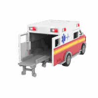 Ambulance, 8 inches - Image 3