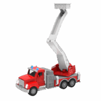Boom Lift Fire Truck, 8 inches - Image 2
