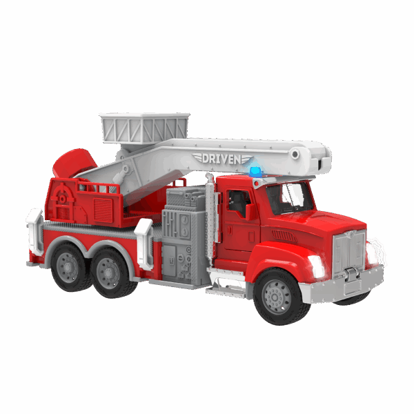Boom Lift Fire Truck, 8 inches - Image 4