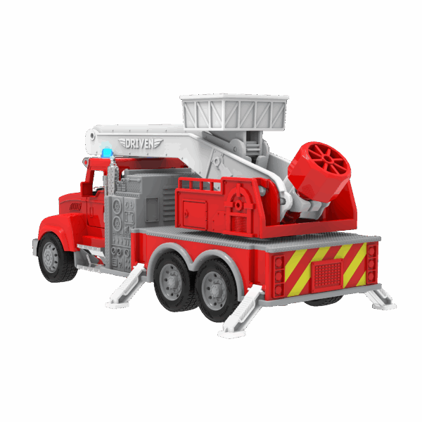 Boom Lift Fire Truck, 8 inches - Image 5