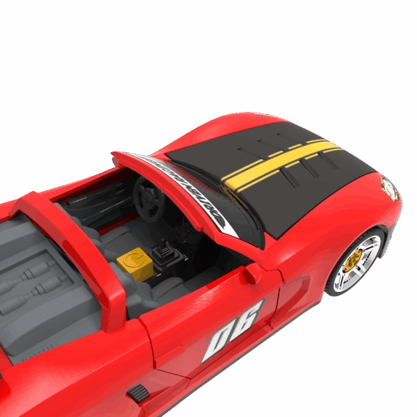 Take-Apart Sports Car (34pc) - Image 4