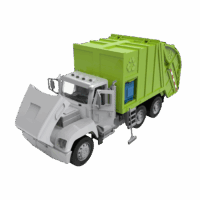 RC Recycling Truck, 22 inches - Image 4