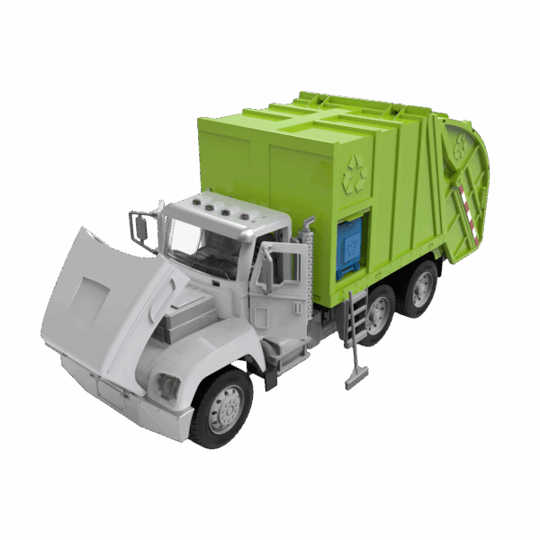 RC Recycling Truck, 22 inches - Image 4