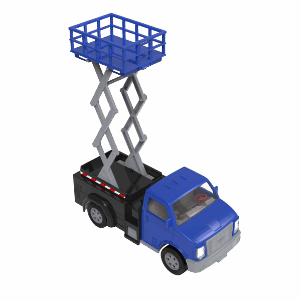 RC Scissor Lift Truck, 19 inches - Image 3
