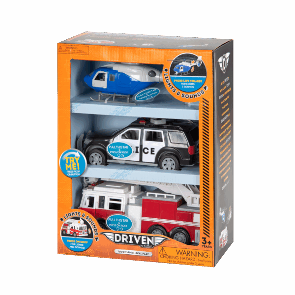 Rescue Fleet (4pc), 8 inches - Image 11