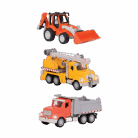 Construction Fleet (3pc), 7 inches