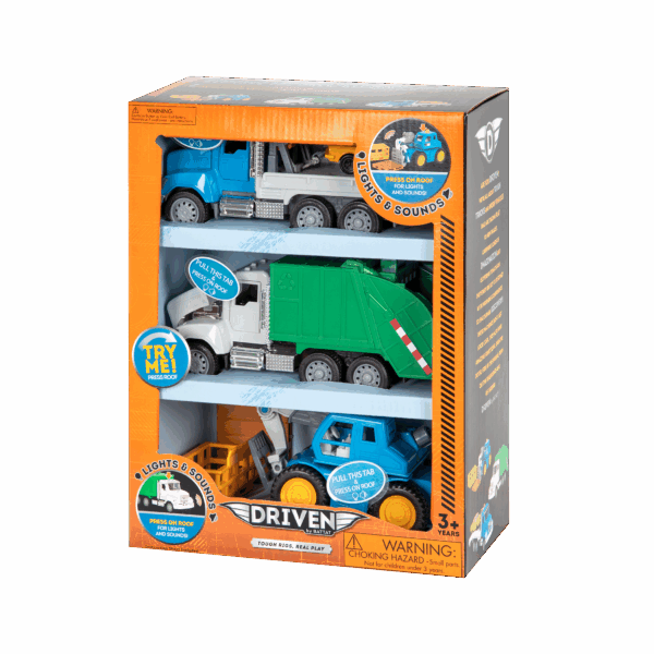 Urban Worker Fleet (6pc), 7 inches - Image 2