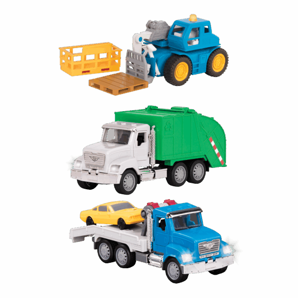 Urban Worker Fleet (6pc), 7 inches - Image 1