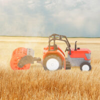 Rotary Hoe Tractor, 7 inches - Image 6