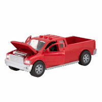 Red PickUp Truck, 15 inches - Image 5