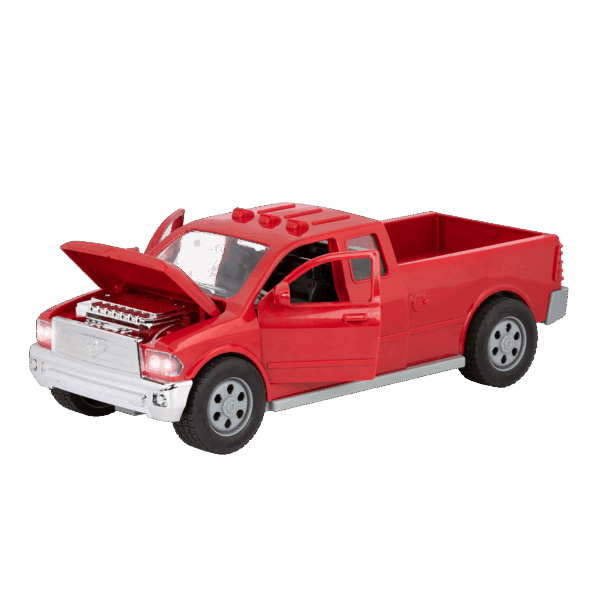 Red PickUp Truck, 15 inches - Image 5