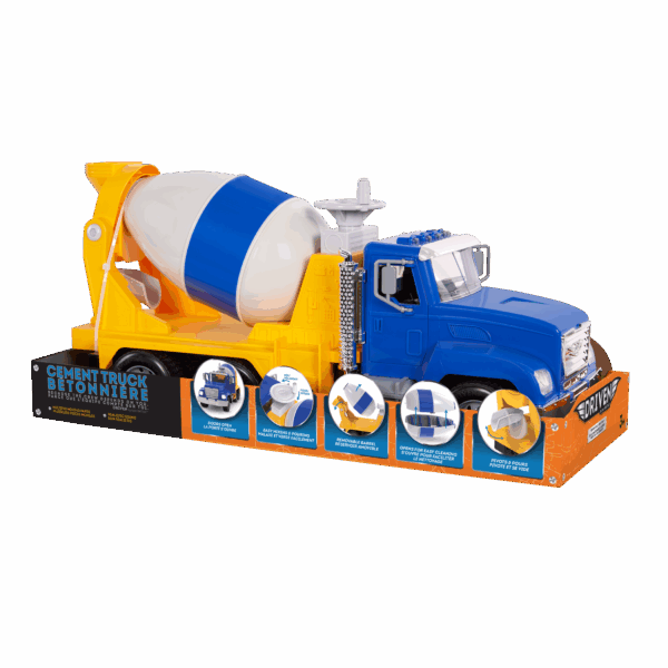 Cement Mixer Truck, 20 inches - Image 7