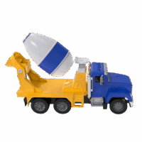 Cement Mixer Truck, 20 inches - Image 4