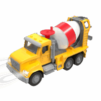 RC Cement Truck, 7 inches - Image 2