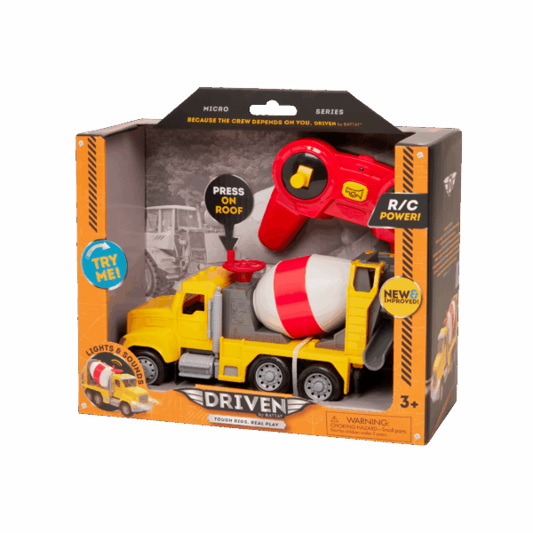 RC Cement Truck, 7 inches - Image 5