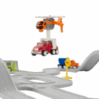 Pocket Airport Runway Playset (78pc) - Image 4