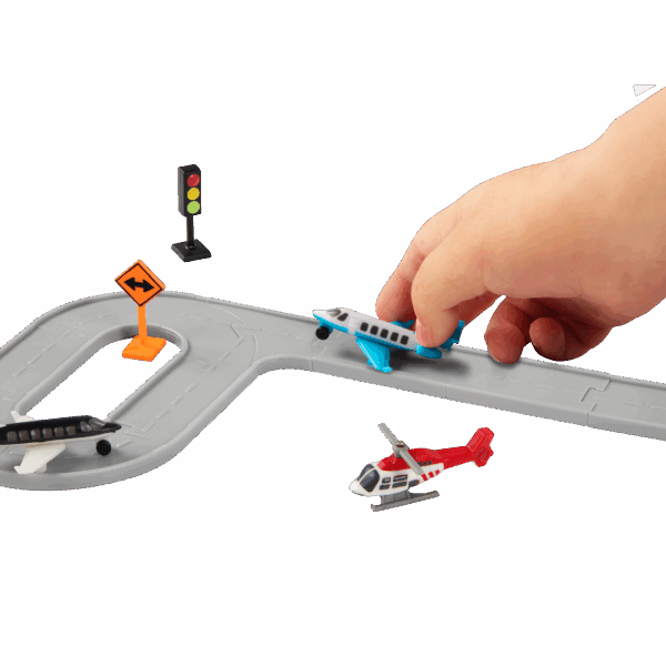 Pocket Airport Runway Playset (78pc) - Image 5