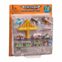 Pocket Airport Runway Playset (78pc) - Image 7