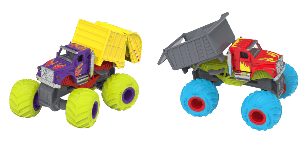 gifts for 3 year old boys monster trucks service trucks DRIVEN