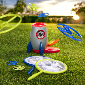 gifts for 4 year old boys Rocket Disc Launcher