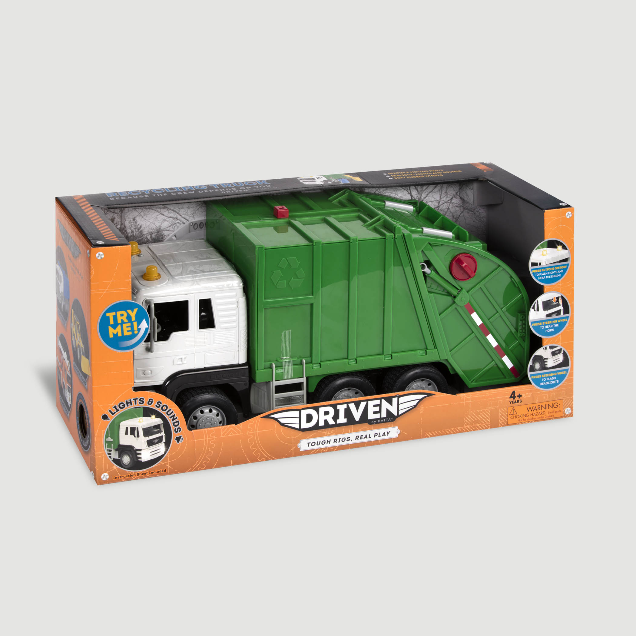 battat driven recycling truck