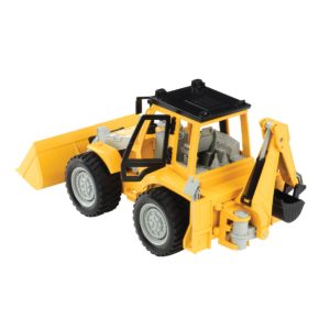 driven backhoe loader toy