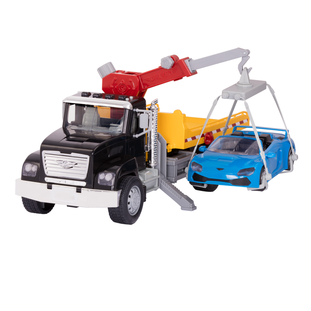 Driven- Dépanneuse by Battat for Kids – City Vehicle Toy – Lights