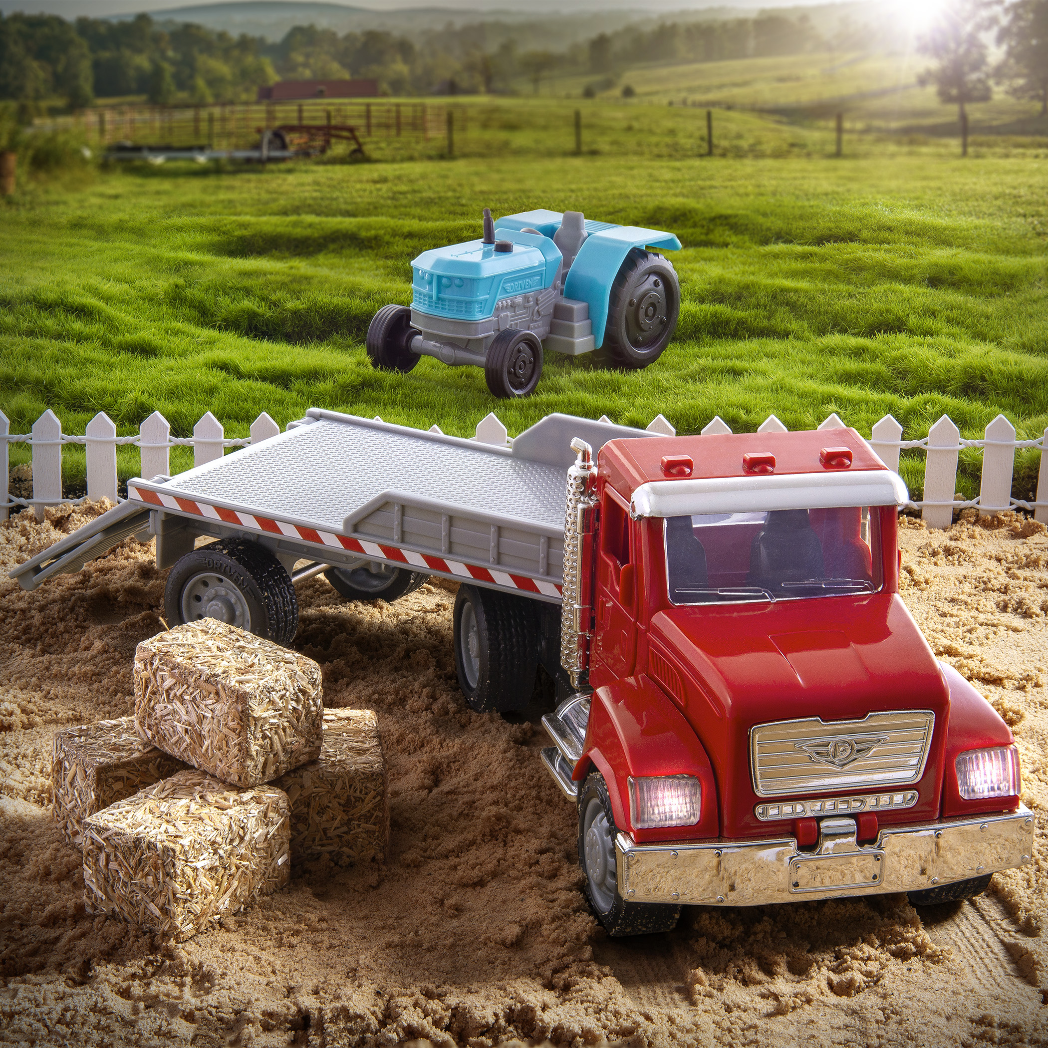 toy farm trucks by driven