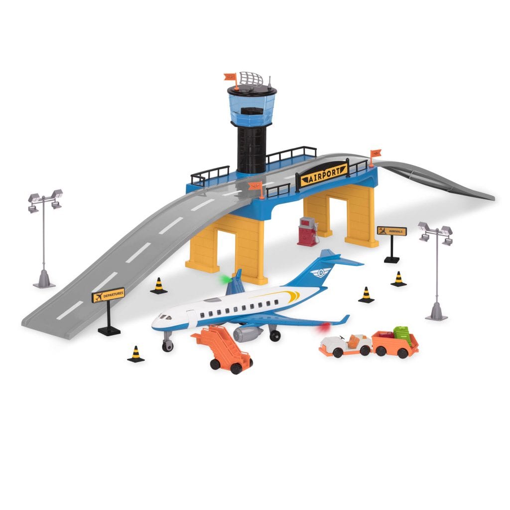 Airport Playset | Toy Airplane, Truck Toys & Construction Playsets for Kids