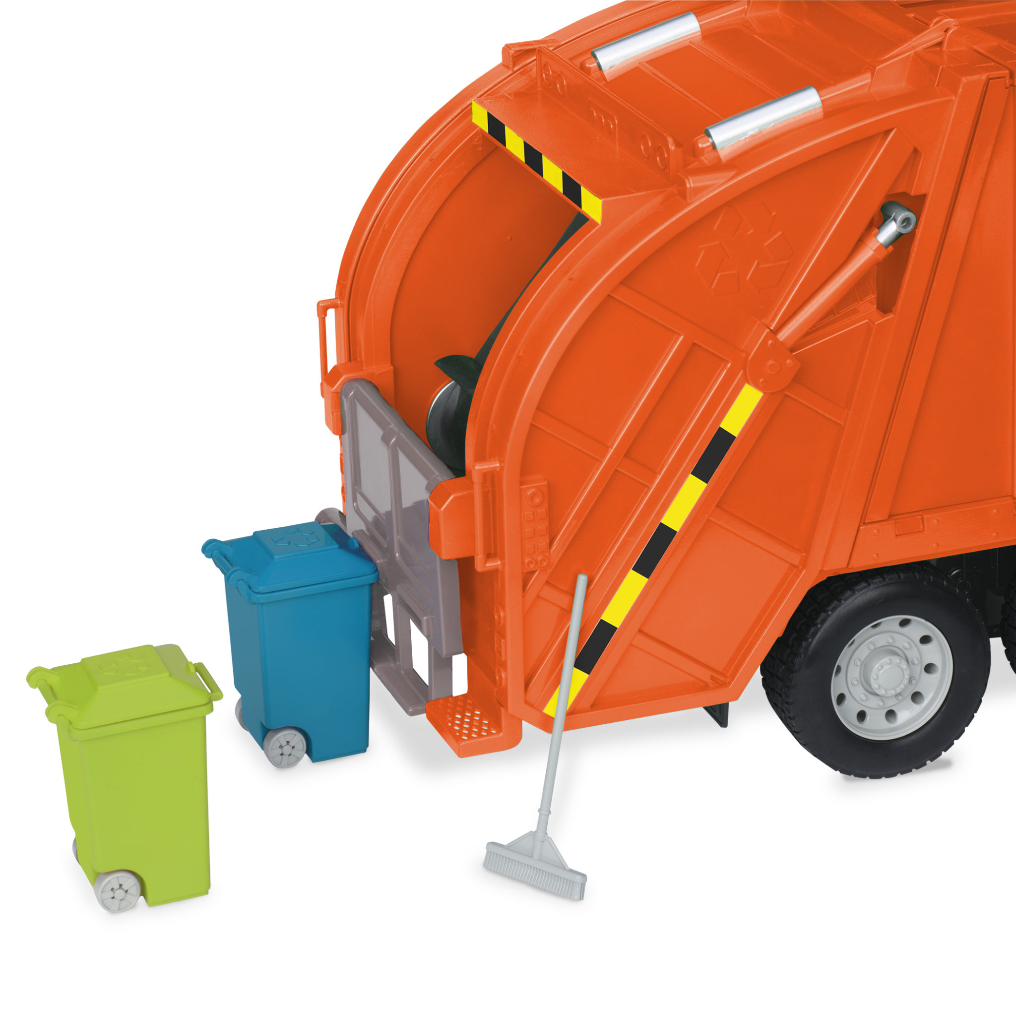 Orange Recycling Truck | Toy Trucks & Construction Toys for Kids