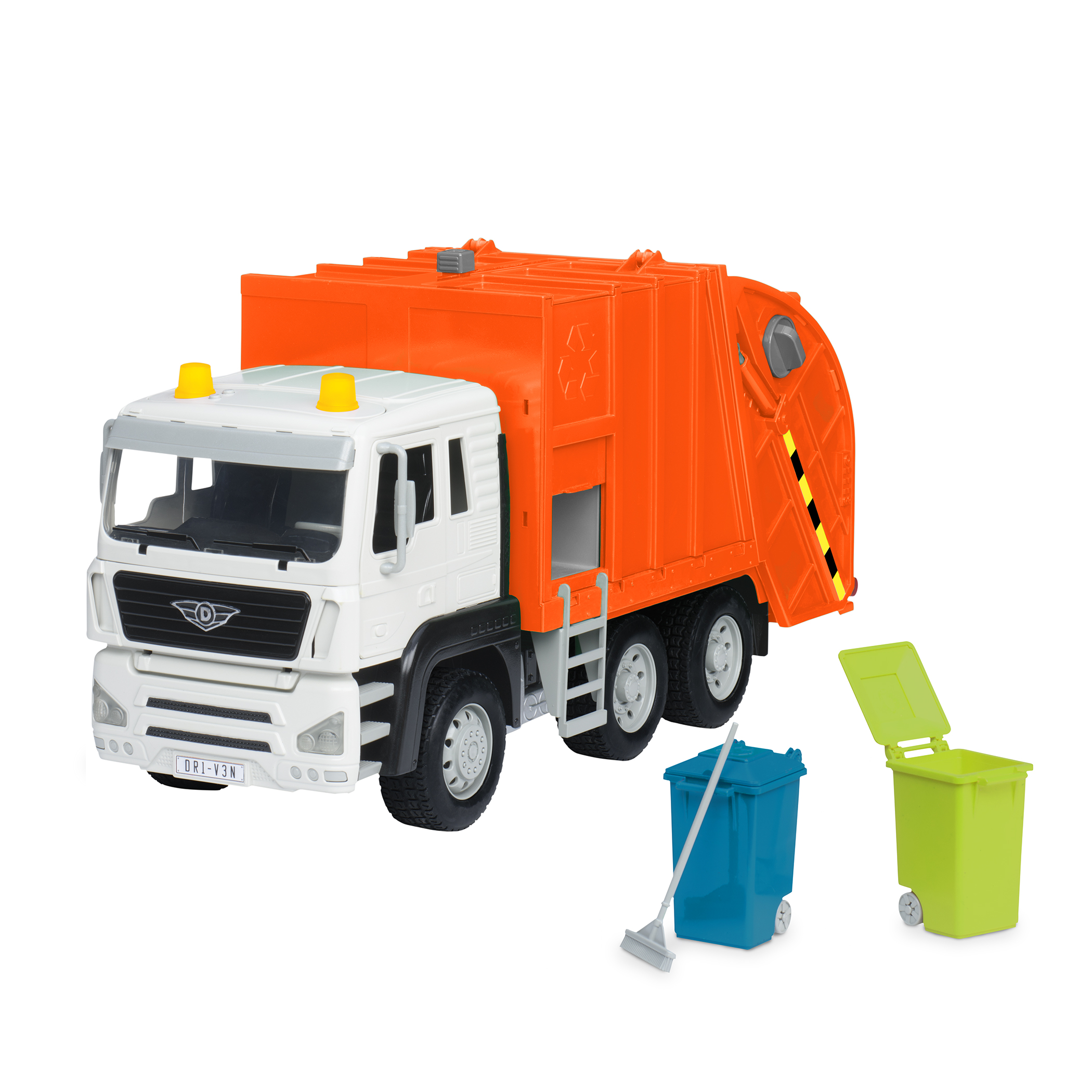 Orange Recycling Truck  Toy Trucks & Construction Toys for Kids