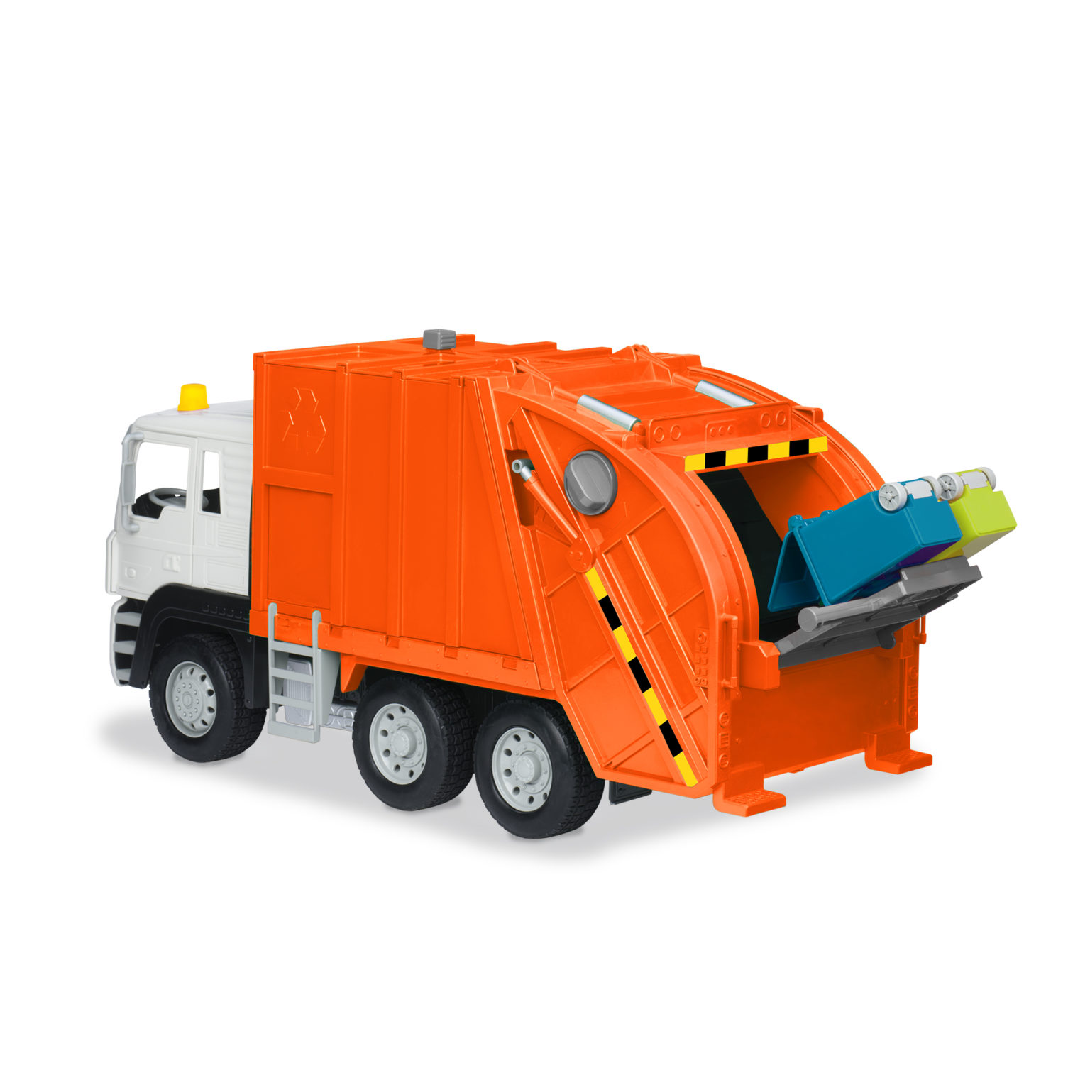 Orange Recycling Truck | Toy Trucks & Construction Toys for Kids