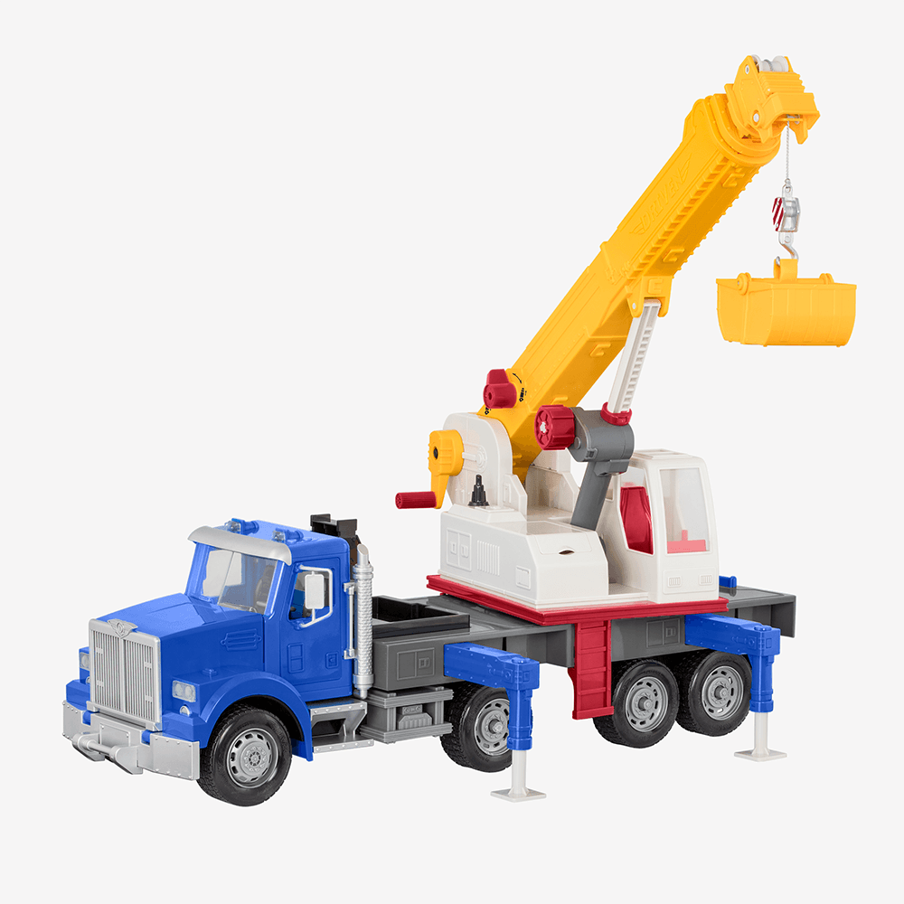 Battat Take-apart Crane Truck Toy Vehicle Assembly Playset With for sale online 