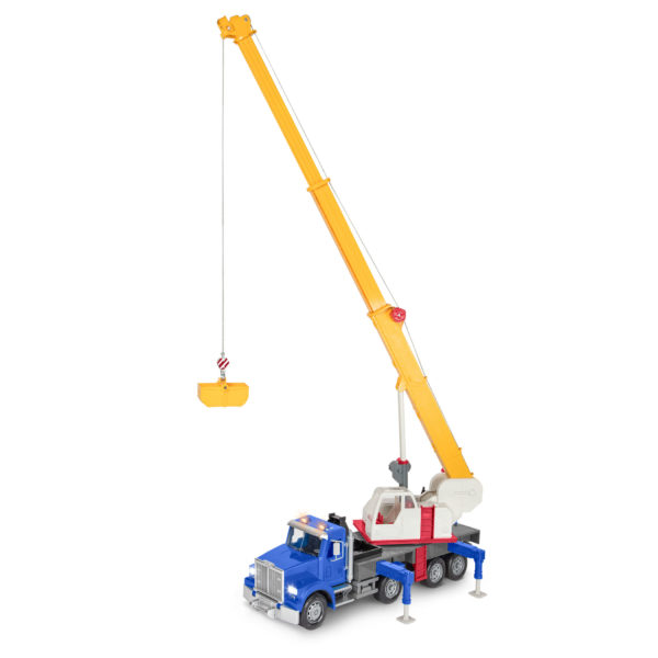 toy service truck with crane