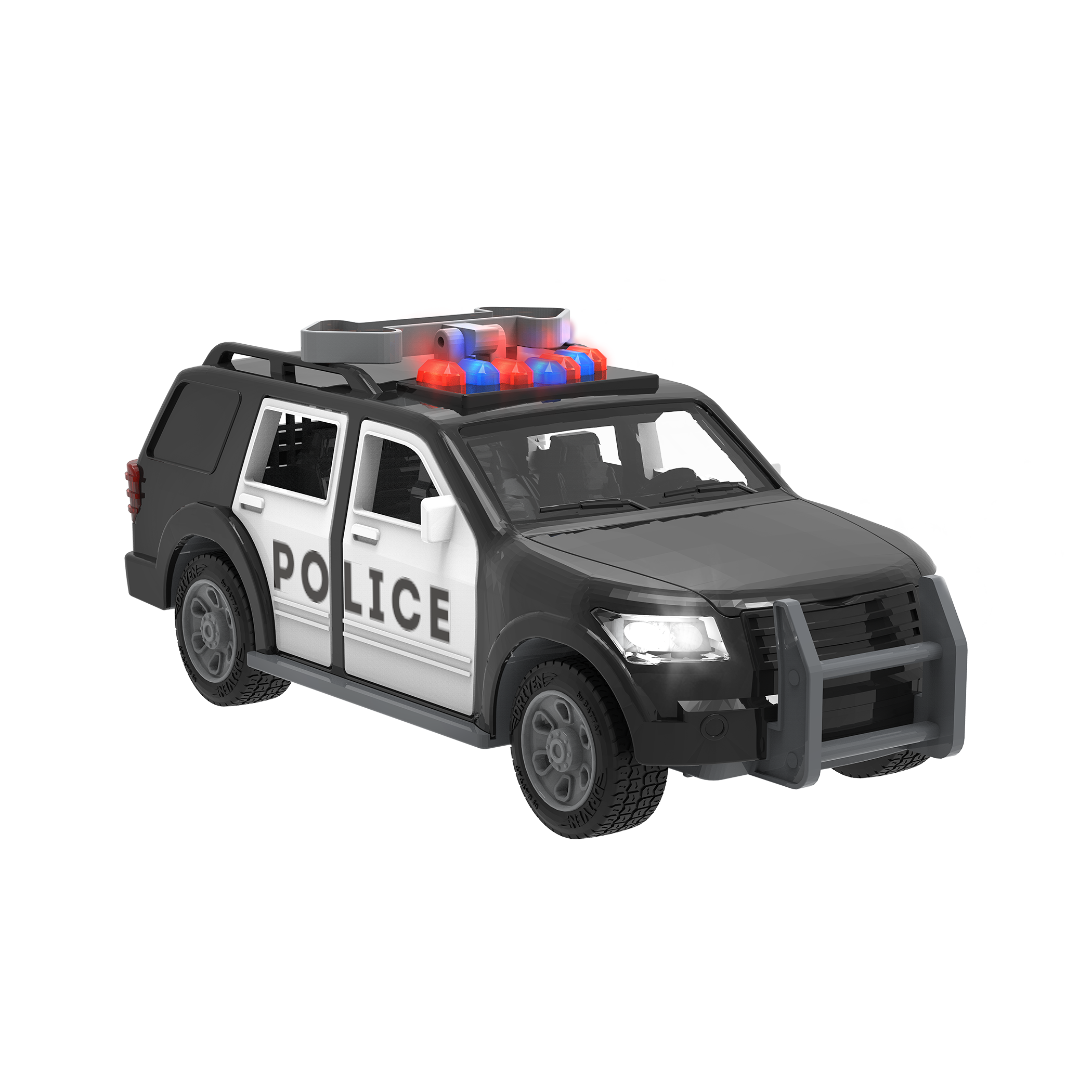 Toy store police vans