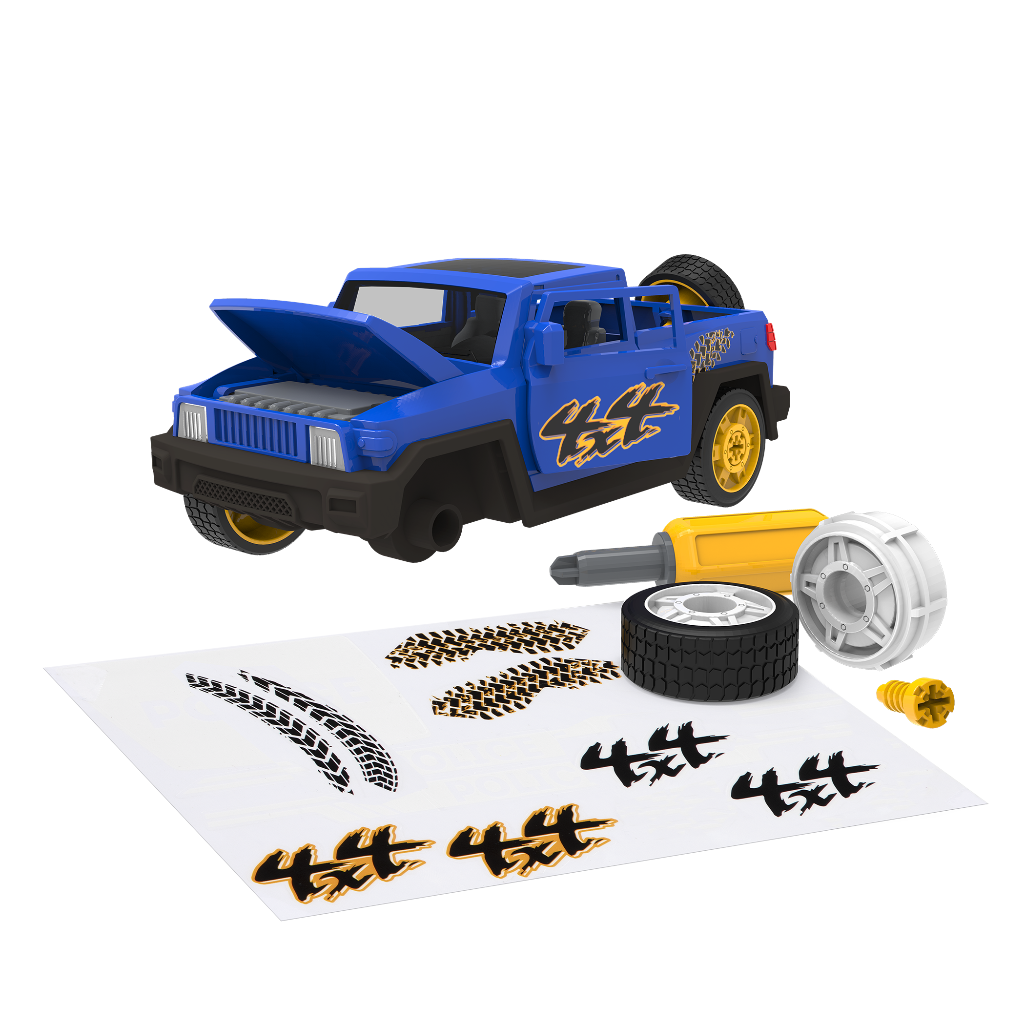 Toy car clearance tools