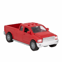 Red PickUp Truck, 15 inches - Image 3