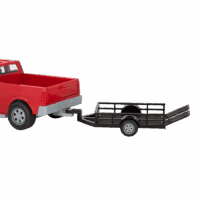 Red PickUp Truck, 15 inches - Image 4