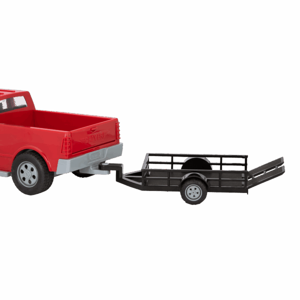 Red PickUp Truck, 15 inches - Image 4